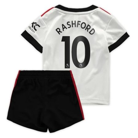 Camisola Manchester United Marcus Rashford 10 Criança Equipamento Alternativa 2021-22